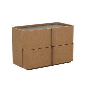 Jamille Nightstand Large - Cognac