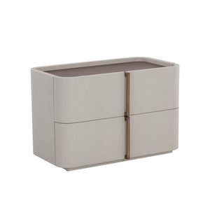 Jamille Nightstand Large - Cream