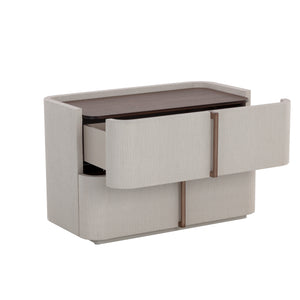 Jamille Nightstand Large - Cream