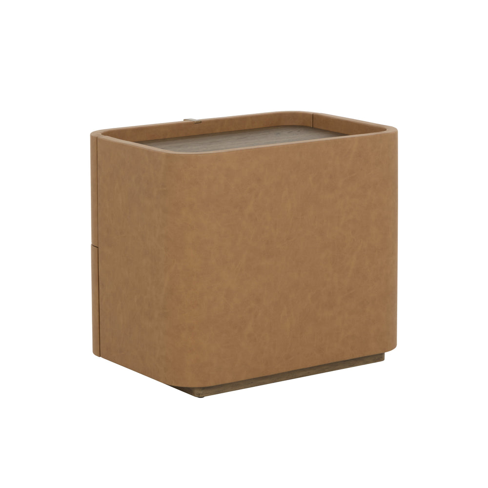 Jamille Nightstand Small - Cognac