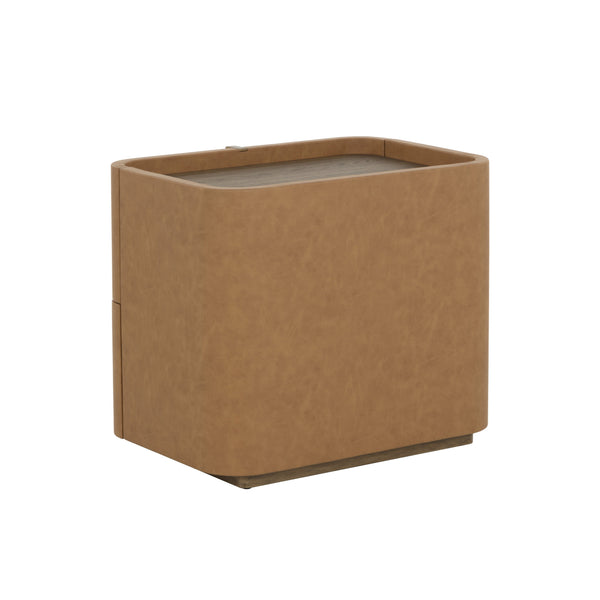 Jamille Nightstand Small - Cognac