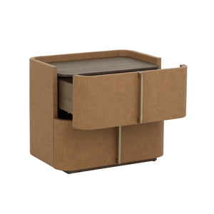 Jamille Nightstand Small - Cognac