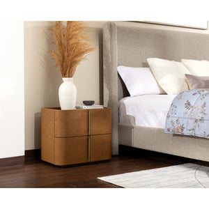 Jamille Nightstand Small - Cognac