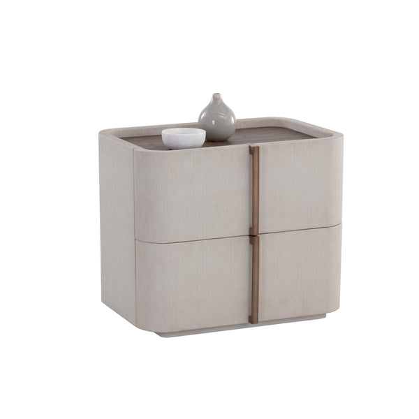 Jamille Nightstand Small - Cream
