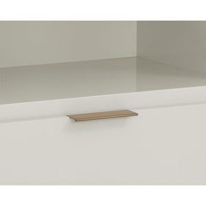 Jenkins Nightstand High Gloss Cream