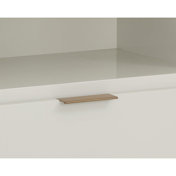 Jenkins Nightstand High Gloss Cream