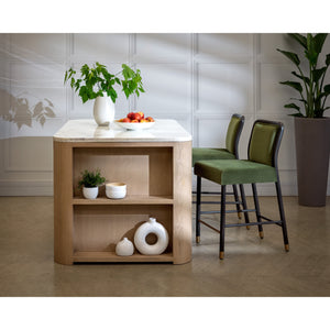 Jeno Counter Stool - Meg Olive