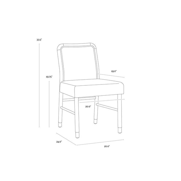 Jeno Dining Chair - Meg Olive