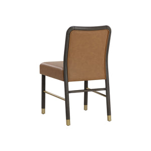 Jeno Dining Chair - Milliken Cognac