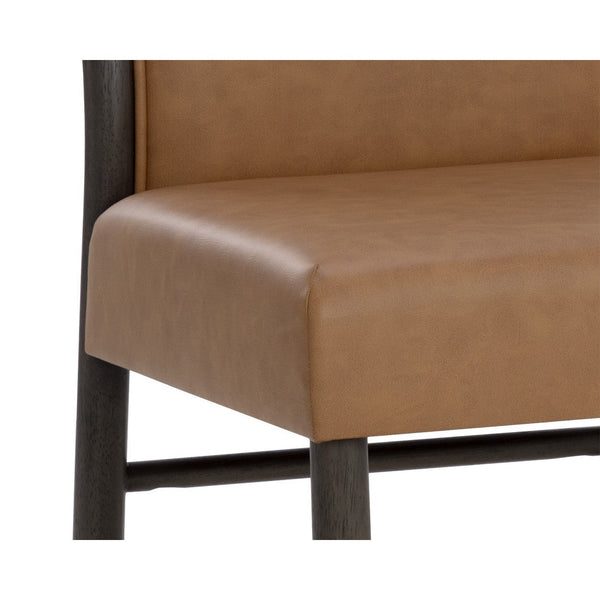 Jeno Dining Chair - Milliken Cognac