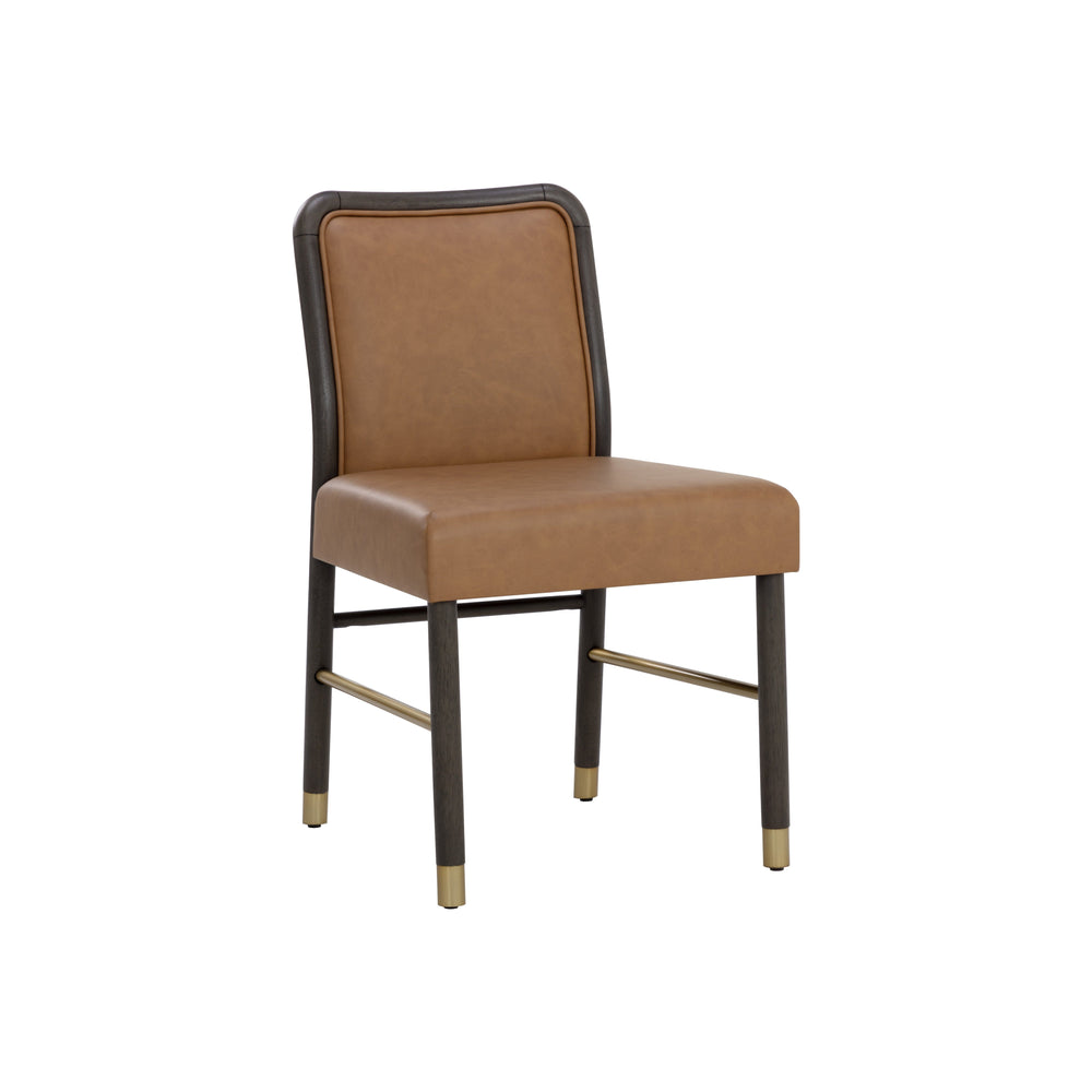 Jeno Dining Chair - Milliken Cognac