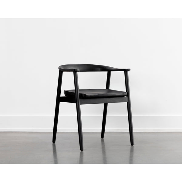 Jeremy Dining Armchair - Black