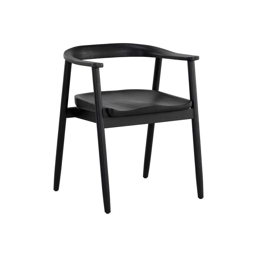 Jeremy Dining Armchair - Black