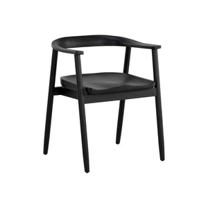 Jeremy Dining Armchair - Black