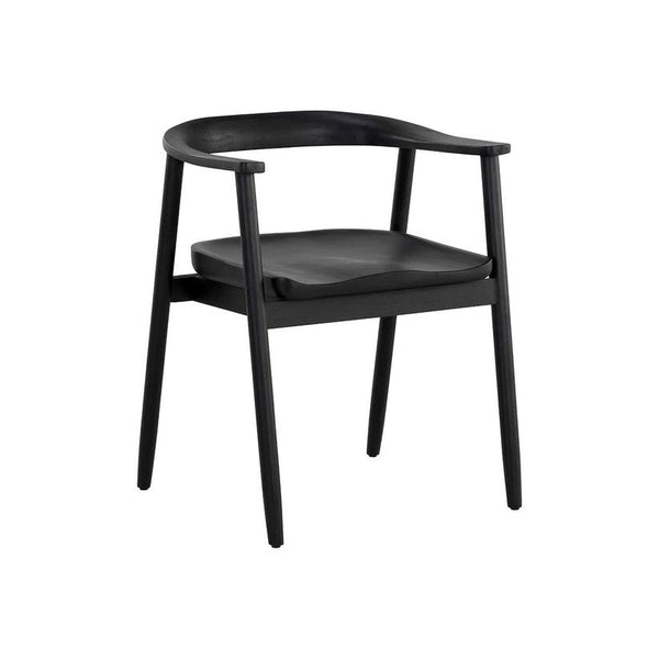 Jeremy Dining Armchair - Black