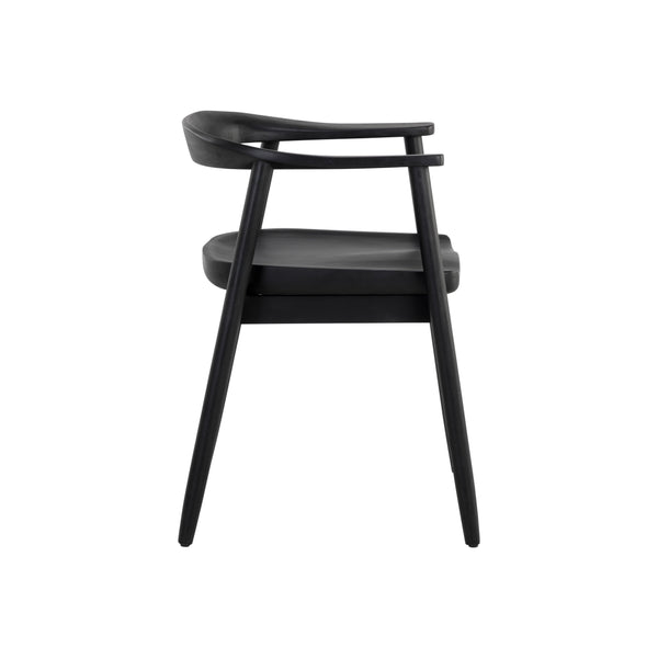 Jeremy Dining Armchair - Black