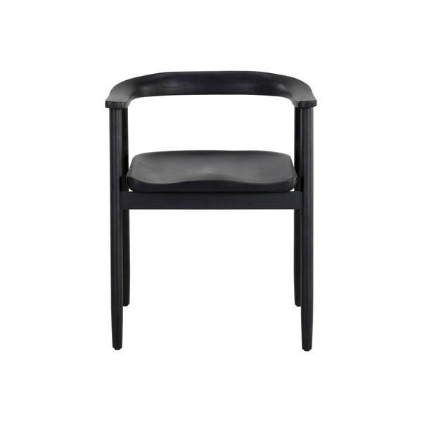 Jeremy Dining Armchair - Black