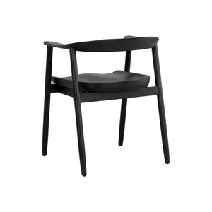 Jeremy Dining Armchair - Black