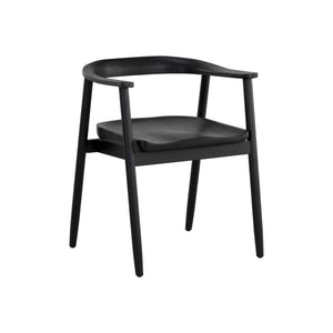 Jeremy Dining Armchair - Black