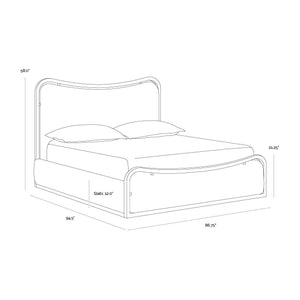 Junia Bed King - Hailey Moon