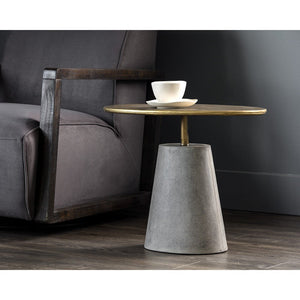 Kadin Side Table - Grey