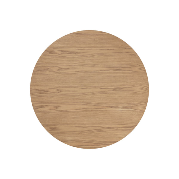 Kalla Round Coffee Table - Rustic Oak