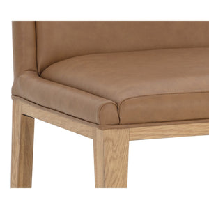 Kalla Dining Chair - Milliken Cognac