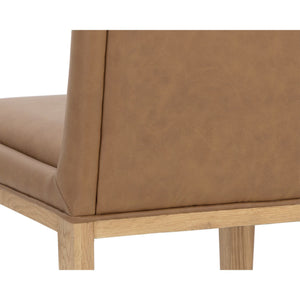 Kalla Dining Chair - Milliken Cognac