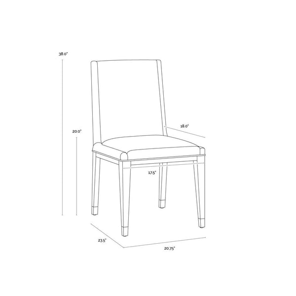 Kalla Dining Chair - Monument Oatmeal