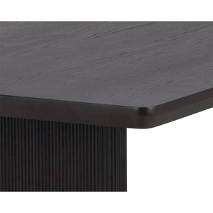 Kalla Dining Table Rectangular - Charcoal - 96"