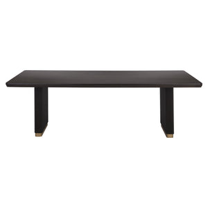 Kalla Dining Table Rectangular - Charcoal - 96"
