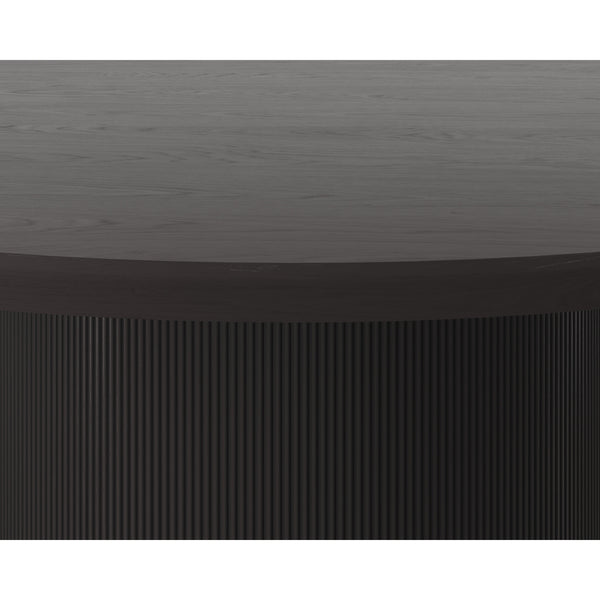 Kalla Dining Table Round - Charcoal - 68"