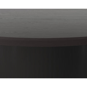 Kalla Dining Table Round - Charcoal - 68"