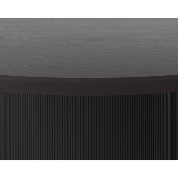 Kalla Dining Table Round - Charcoal - 68"