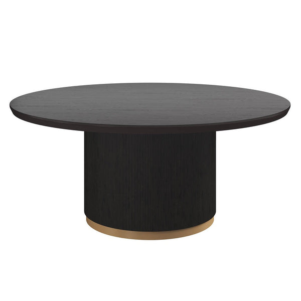 Kalla Dining Table Round - Charcoal - 68"