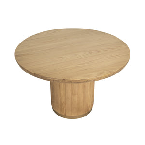 Kalla Dining Table Round - Rustic Oak - 48"
