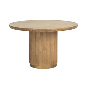 Kalla Dining Table Round - Rustic Oak - 48"