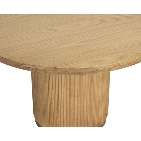 Kalla Dining Table Round - Rustic Oak - 48"