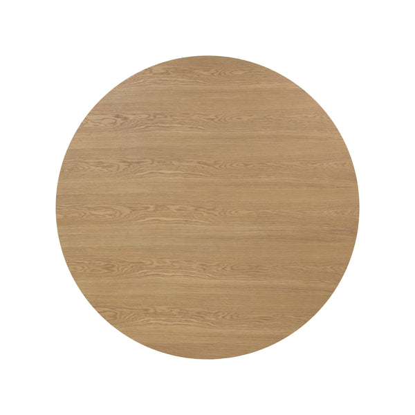 Kalla Dining Table Round - Rustic Oak - 68"