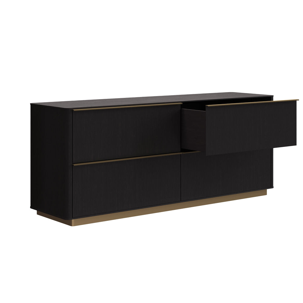 Kalla Dresser - Charcoal