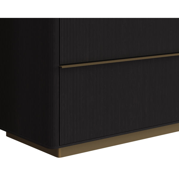 Kalla Dresser - Charcoal