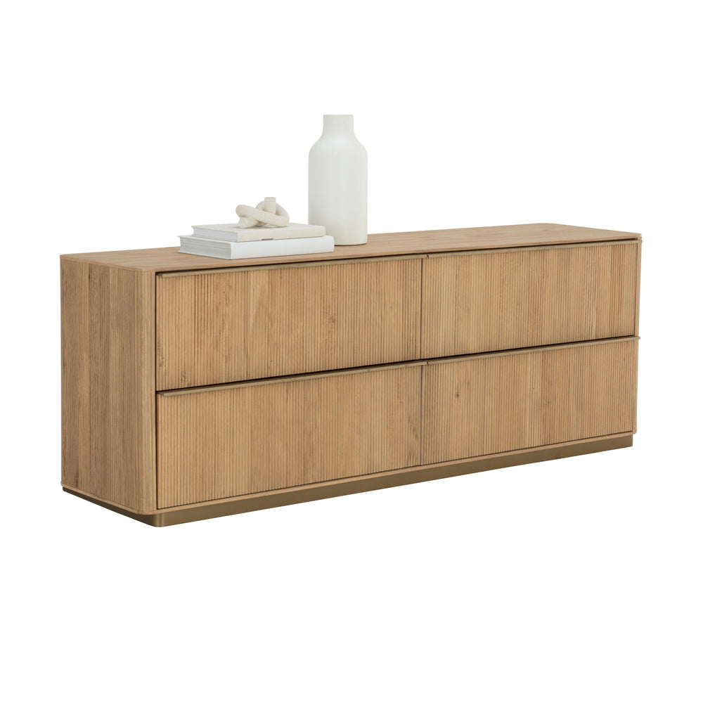 Kalla Dresser - Rustic Oak