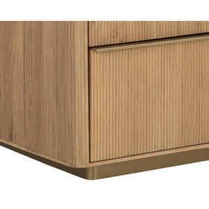 Kalla Dresser - Rustic Oak
