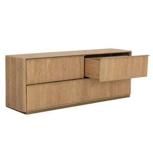 Kalla Dresser - Rustic Oak