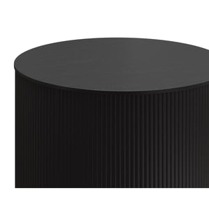 Kalla Side Table - Charcoal
