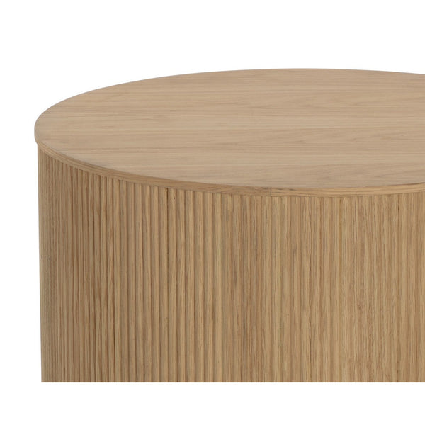 Kalla Side Table - Rustic Oak