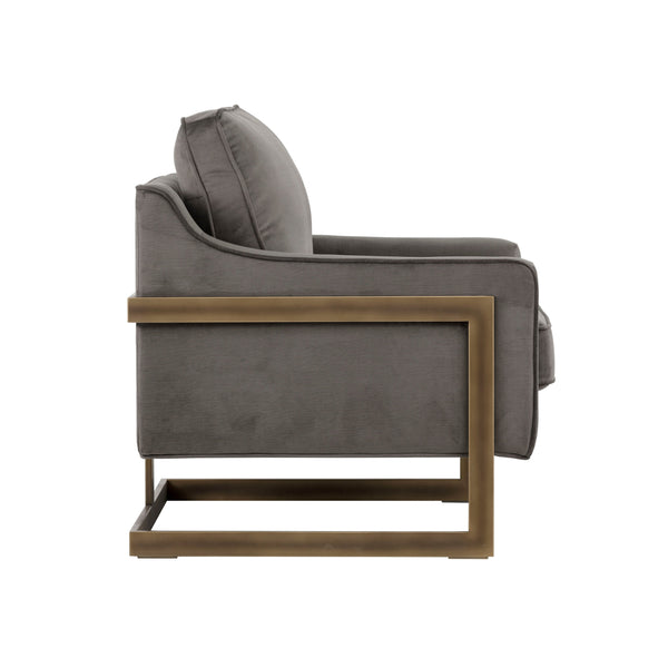 Kalmin Lounge Chair - Piccolo Pebble