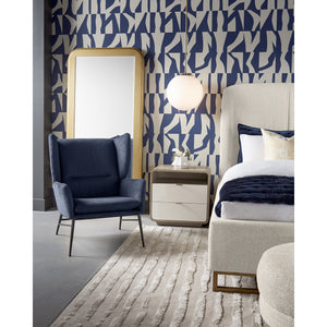 Kasen Lounge Chair - Belfast Navy