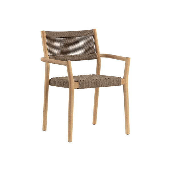 Kavala Stackable Dining Armchair - Natural