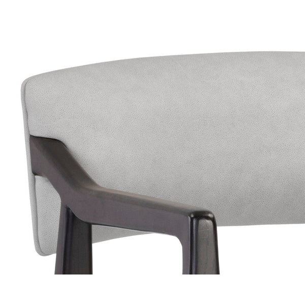 Keagan Barstool - Saloon Light Grey Leather